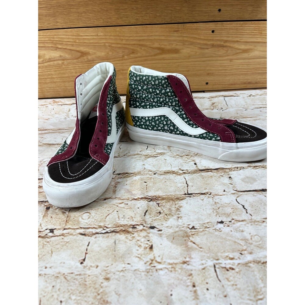Sk8-Hi 38 DX 'OG Corduroy Floral Vans sz 8